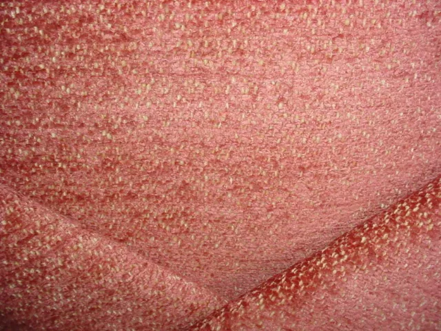 2Y Brunschwig & Fils 8016108 Bourget Chenille Coral Upholstery Fabric