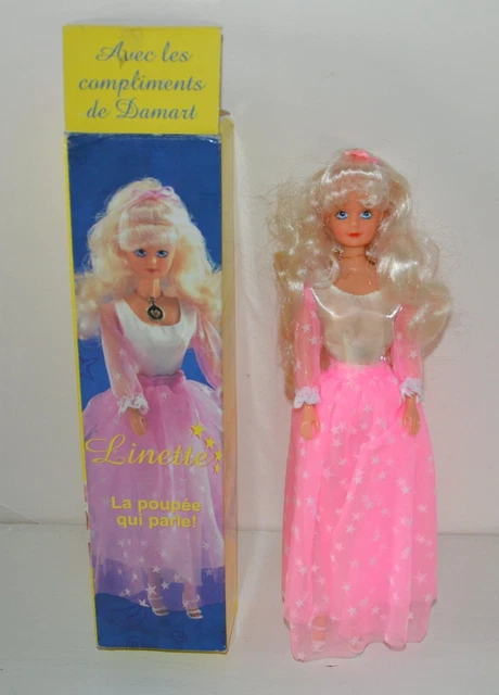 Poupée Ancienne Gégé Parlante – Rare, Encore Dans Sa Boîte D'origine