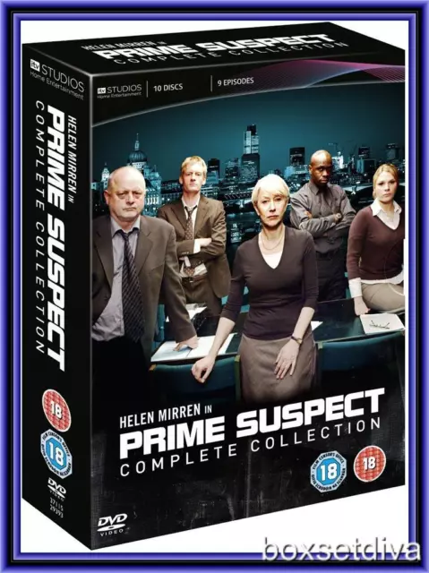 Prime Suspect - Complete Collection *** Brand New Dvd Boxset**