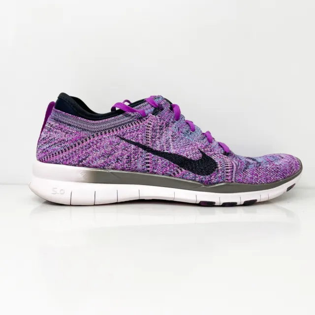 Nike Womens Free TR Flyknit 718785-501 Purple Running Shoes Sneakers Size 8