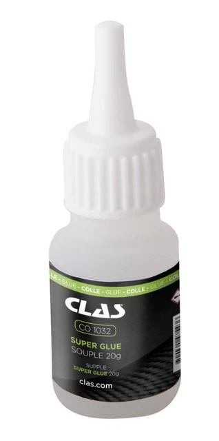 Super glue souple 20g (cyano-acrylate) - CO 1032 - CLAS Equipements