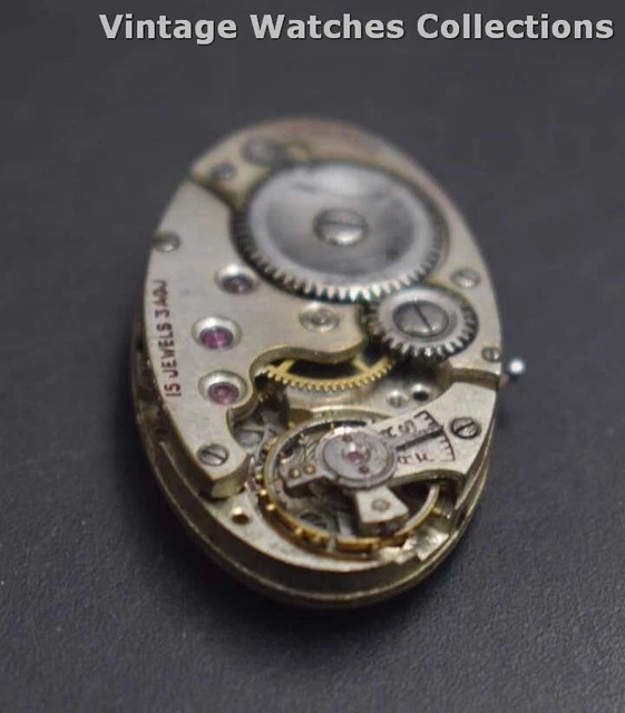 JOHN BAREL WINDING Non Working Watch Movement For Parts And repair O