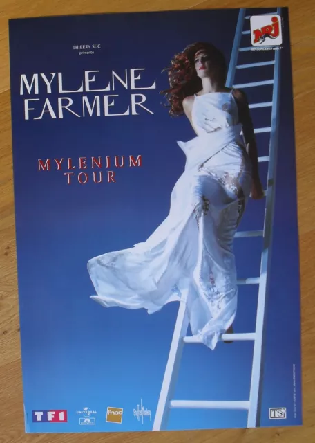 MYLENE FARMER affiche concert poster 2001