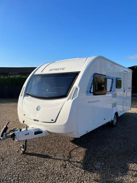 2012 Sprite Musketeer EB with motor mover and Kampa air awning