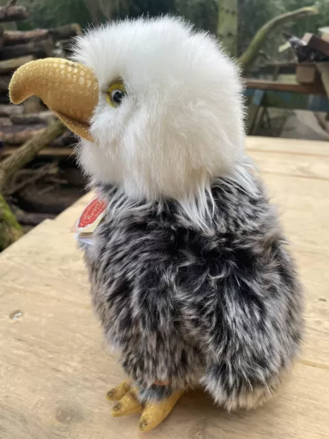 Teddy Hermann Plüschtier Stofftier Kuscheltier Weißkopfseeadler  Vogel selten! 2