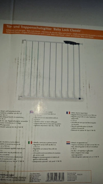 Pinolino Schwenk Türschutzgitter Lock Classic