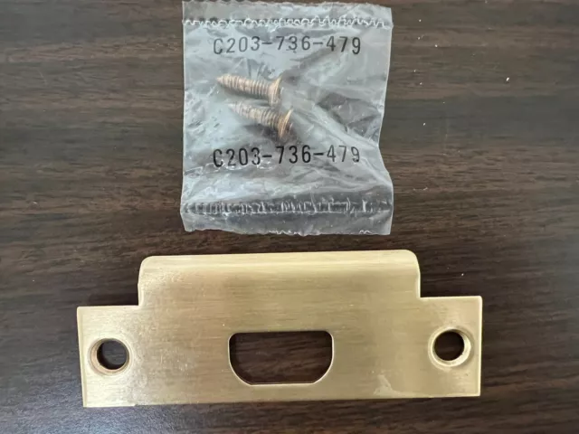 Schlage 10-025-612 ASA Strike Plate