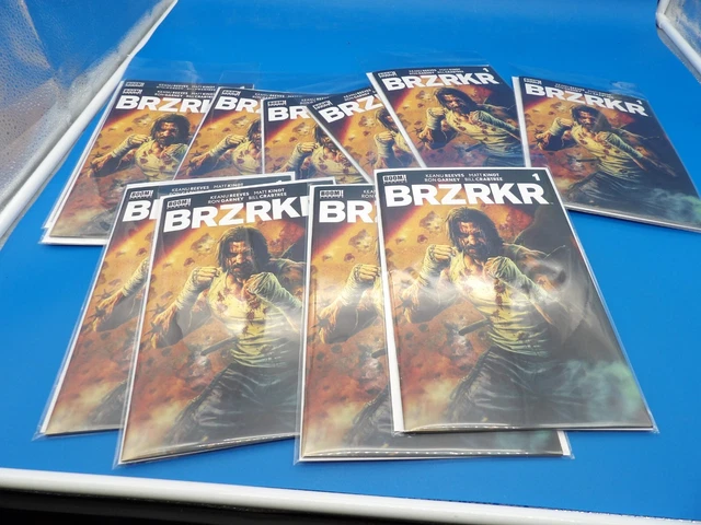 brzrkr boom studios 1 variant lot x 11 keanu reeves optioned key bermejo !