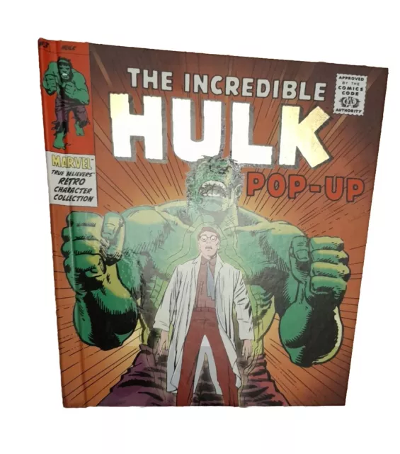 The Incredible Hulk Pop Up Hardcover 2008 First Edition