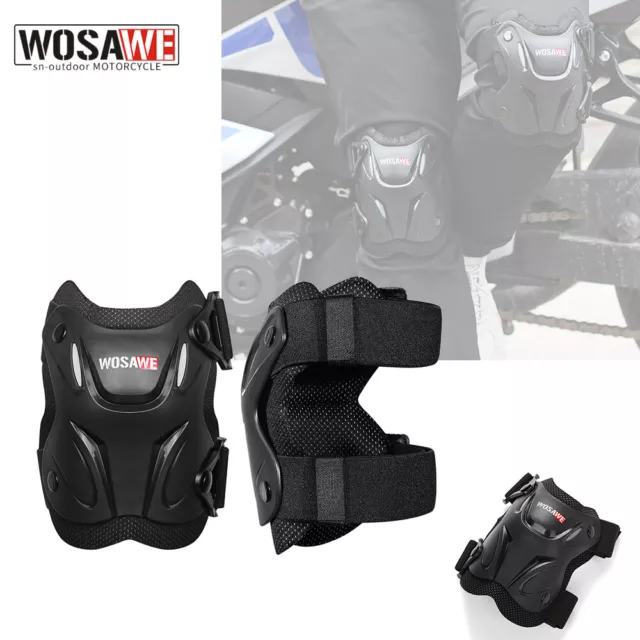 WOSAWE Motorcycle Knee Protector Motocross Protective Gear Off Road Knee Pads