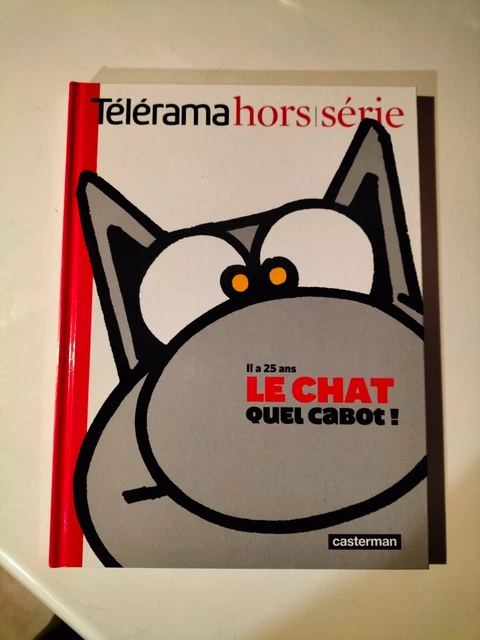 REVUE CARTONNEE TELERAMA Hors Serie Le Chat Quel Cabot Geluck Casterman ...