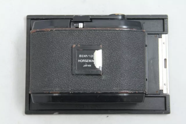 Horseman 120 Roll Film Back 6x9 8EXP for 4x5 from Japan #2159