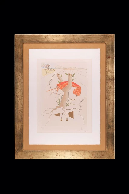Salvador Dalí – The Telephone Homenaje A Leonardo Da Vinci – Litografía