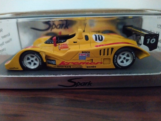 SPARK 1/43 KAN029 PORSCHE 956 Brun /Kremer Racing N°19 1000Kms Monza 1984 modèle rare /tameo / bbr / kit - Collection