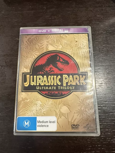 Jurassic Park - Ultimate Trilogy VGC DVD Region 2 4