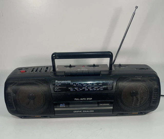 PANASONIC RXFS420 PORTABLE Radio Cassette Player Recorder Boombox