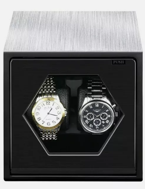 CRITIRON WATCH WINDER Mabuchi Motor 2 winding automatic JA1521 Steel Storage Box 38.42 PicClick UK