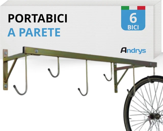 Portabici Da Muro CCLIFE - Supporto Parete, Max 35kg, Pieghevole