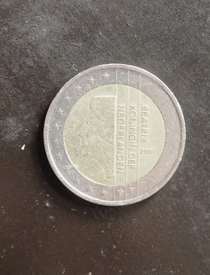 1 euro beatrix koningin der nederlanden 2000