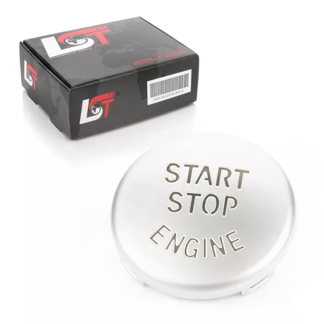 Startknopf Start Stop Knopf silber für BMW 3er E90 E91 E92 E93 5er E60 E61 Z4