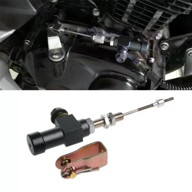 Black Aluminum Universal Hydraulic Clutch Brake Pump for All Motorcycles