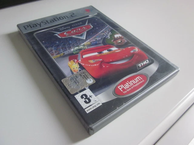 DISNEY PIXAR CARS Motori Ruggenti PS2 VERSIONE ITALIANA PLATINUM RARO disney-pixar-cars-motori-ruggenti-ps2-versione-italiana-platinum-raro