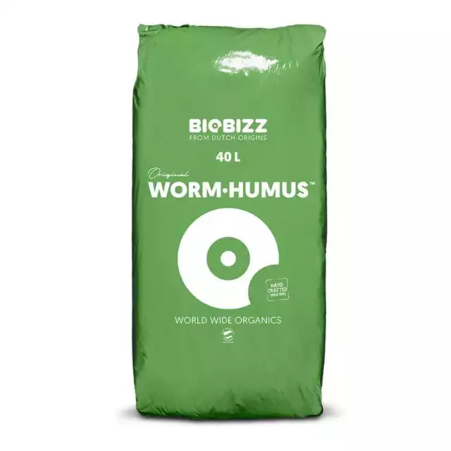 Sustrato para el cultivo Humus de Lombriz BioBizz Worm-Humus (40L)