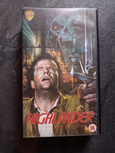 HIGHLANDER 1 &2 Vhs Original Warner Vhs Video Rare Collectable Warner ...