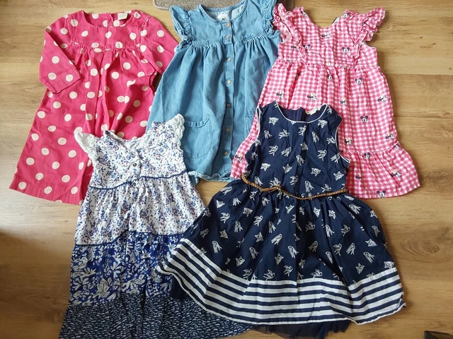 Beautiful Girls Age 5-6 Years Summer Dress Bundle, Inc frugi,yummi.