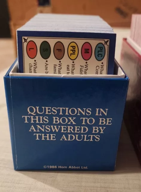 Vintage 1986 Trivial Pursuit Featuring The Magic Of Disney Family Edition Set 3