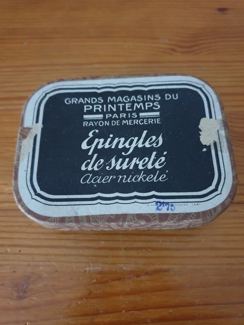 Boîte Vintage Zoulou Powder - Apprêt Végétal Pour Linge (modèle 72015) - Occasion
