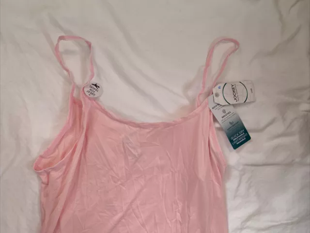 NWT Women's Jockey Travel Essentials Mesh Stretch Camisole Size XL