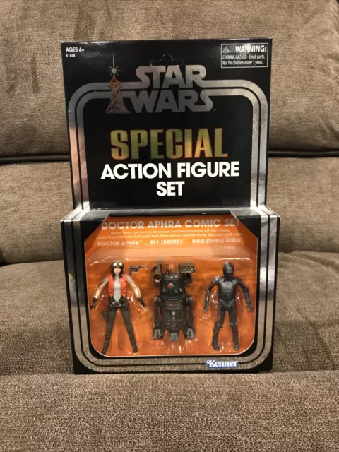 Star Wars Vintage Collection Doctor Aphra Comic Set Special Action Figure Set
