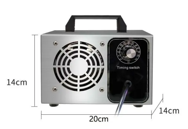 Home Ozone Generator Machine Air Purifier Odor Sterilization Ozonator 16 24g 32g