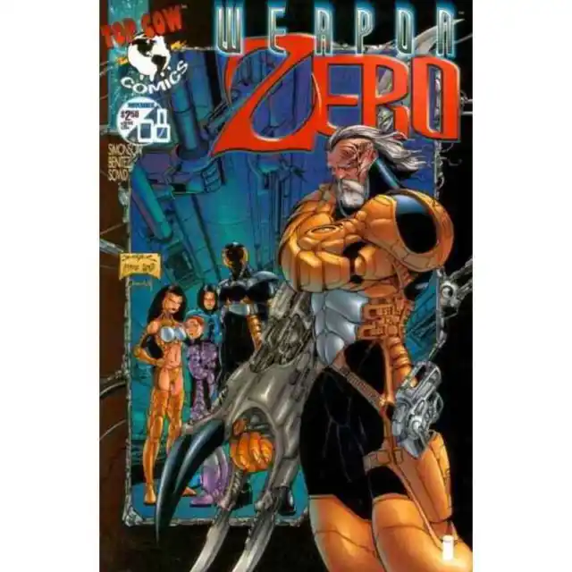 Weapon Zero (1996 series) #8 in Near Mint condition. Image comics [v^