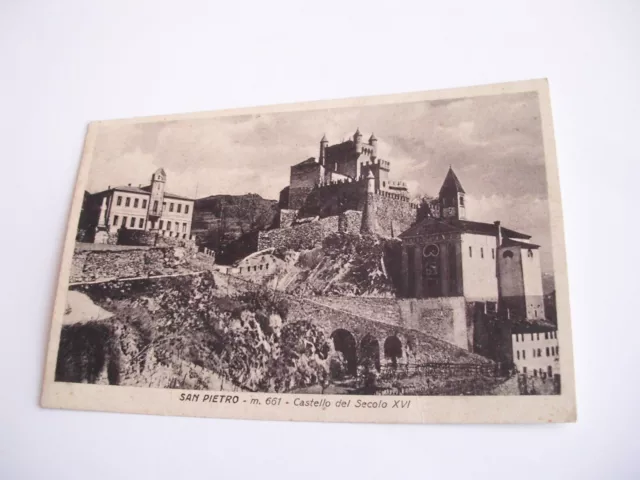 Aosta - S. Pietro m. 661 Castello - spedita f. p.