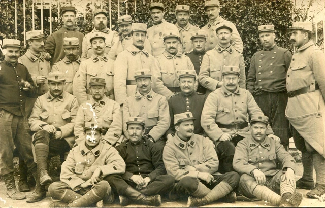 8th Regiment Soldiers Photo Card