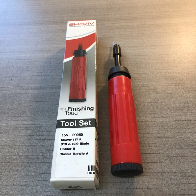 Shaviv 155-29065 Leading Deburring Soulutions , Deburr Handle Set