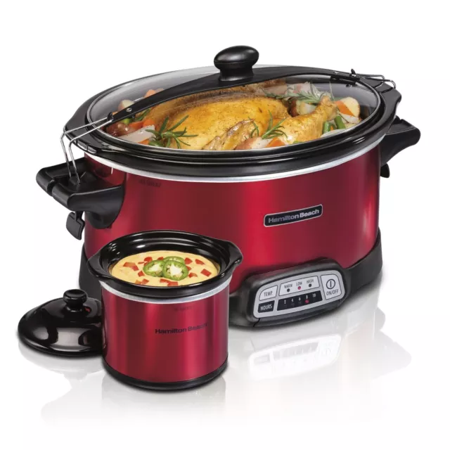 Farberware 6-Quart Slow Cooker with Mini Dipper T7 U - Bunting Online  Auctions