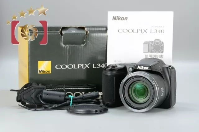 Near Mint!! Nikon COOLPIX L340 20.2 MP Digital Camera w/ Box