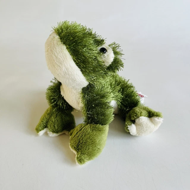 GANZ WEBKINZ HS001 Lil Kinz Frog Soft Toy Cuddly Plush Stuffed Animal 6