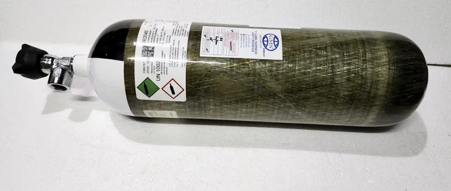 Drager 310 Bar Mfg.2020 - 6.8L Carbon Fiber Breathing Air Cylinder