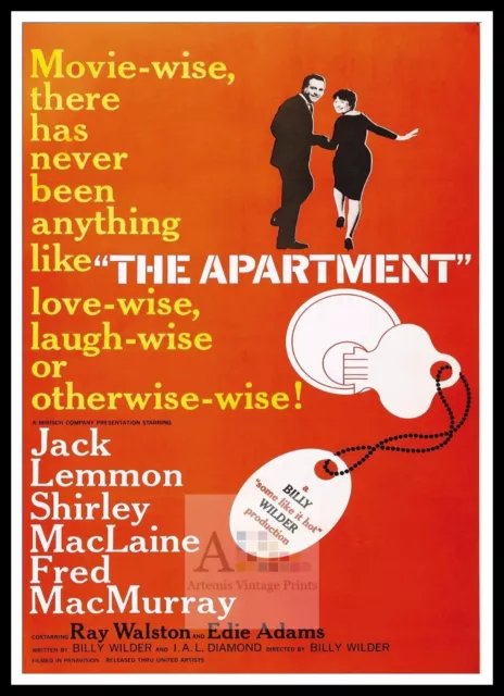 The Apartment Movie Poster A1 A2 A3