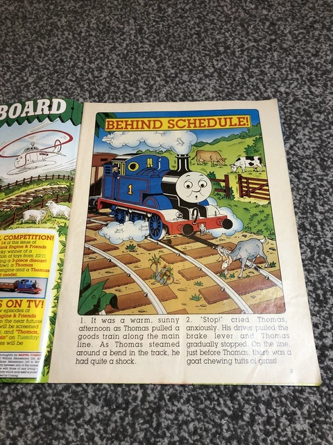 THOMAS THE TANK Engine & Friends Magazine Comic Vintage 1992 No: 120 £ ...