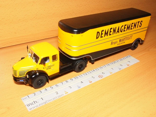 Berliet TLM Semi-remorque – 1/43 – Miniature Neuve