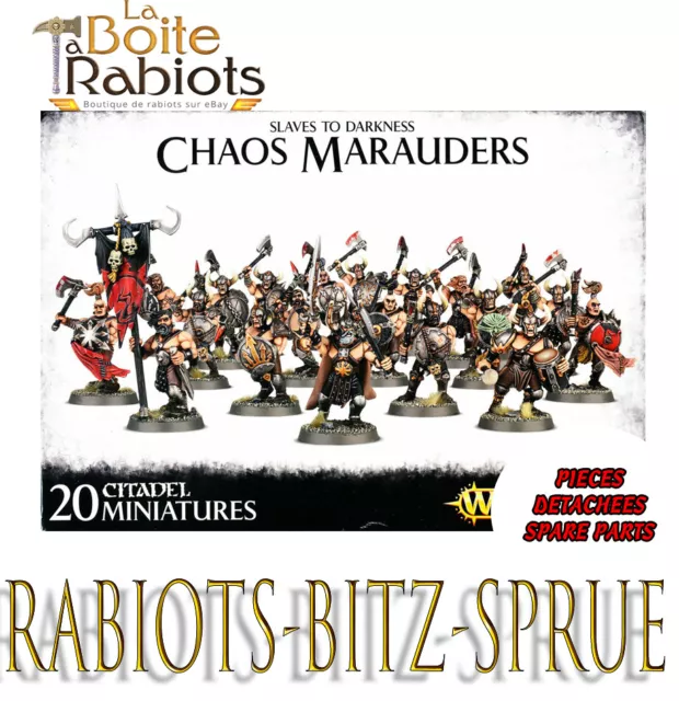 Warhammer Age of sigmar Slave to darkness Chaos Marauders Vente au détails