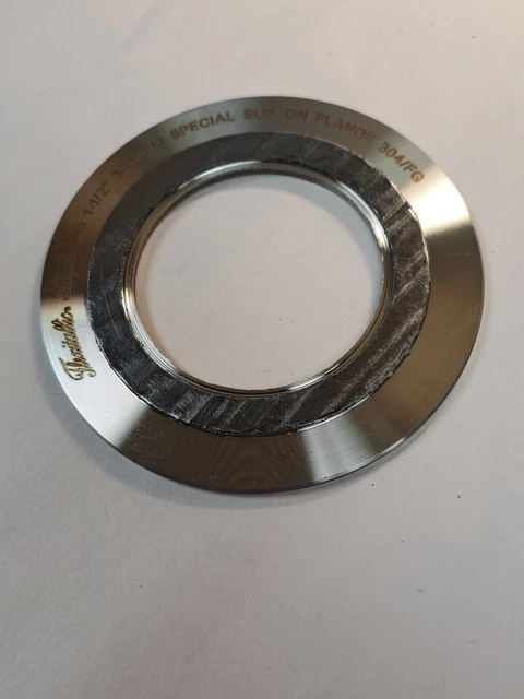 Flexitallic Flexpro Zg 1-1/2" 300/600 Special Slip On Flange 304/Fg Gasket Qty 7