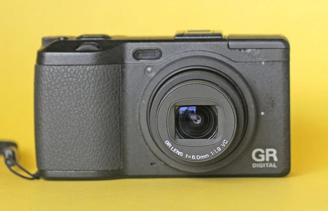 Ricoh GR Digital IV 10.1MP Digital Camera - Black, Perfect working 3