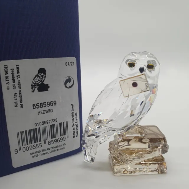 Swarovski Harry Potter Eule Hedwig 2021 Schneeeule Gufo Owl 5585969