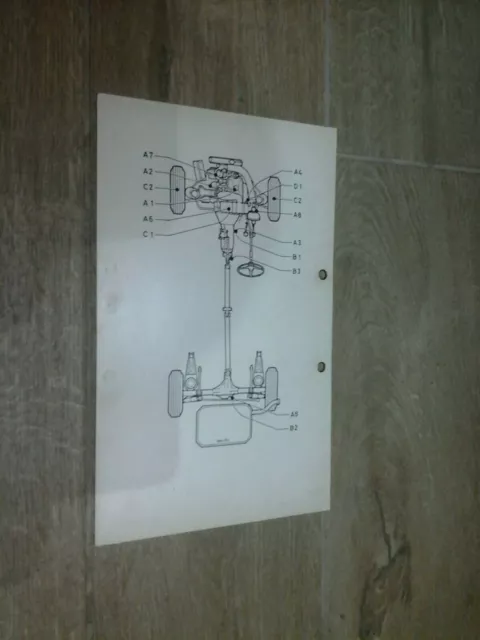 Chrysler 180 Vintage Shell Service Guide Card 2